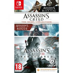 Compil Assassins Creed Rebel + Ac3 Lib Remastered (code De Téléchargement)-Jeu-SWITCH