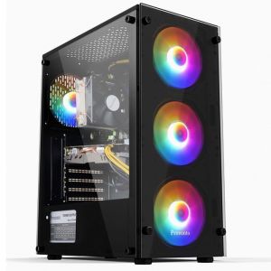 Provonto PC Gamer Fixe - Intel Xeon 6 Cœurs - RX 580 8Go - 16Go RAM - SSD 512Go - Windows 11 Pro - Complet