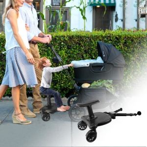 Planche Poussette Marche Pied Poussette Universel Assis Debout Portable Accessoires De Poussette Confortables Et SûRs a38