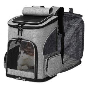 Sac &agrave; Dos - Chat Chien - Extensible - Pliable - 2 Tapis Inclus