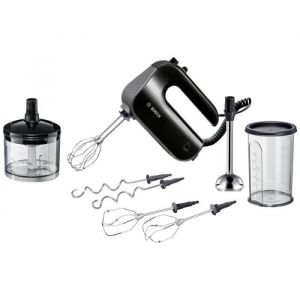 Batteur à main - Bosch - MFQ4980B - 850 W - 5 vitesses - Couleur noir argent