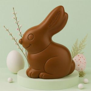 Antonin Le Lapin en Chocolat Lait - Collection P&acirc;ques