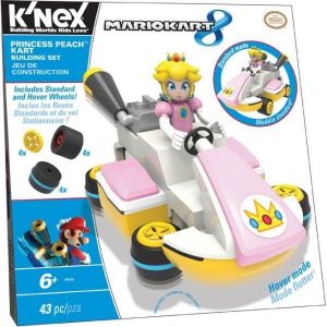 Jeu de construction - KNex - Mario Kart 8 - Princesse Peach - 43 pièces - Multicolore