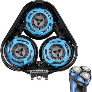 T&ecirc;te de Rasoir pour Philips S&eacute;rie 5000 SH50Tete Rasoir pour Philips Serie5070/etc RemplacementAT/PT/S5xxx(BlackUn ensemble de 3)