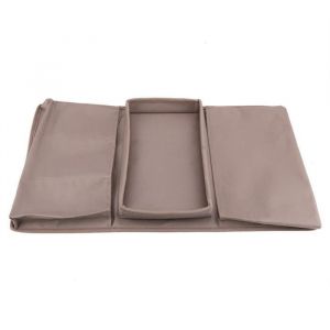 ARAMOX sac daccoudoir de canap&eacute; Canap&eacute; Accoudoir Suspendu TV Organisateur T&eacute;l&eacute;commande Sac De Rangement Canap&eacute; avec Plateau