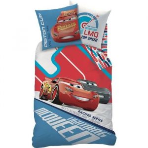 Parure de lit - Disney - Cars - Flanelle - 135 x 200 cm - 100 % coton renforcé