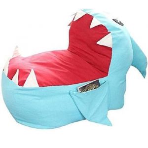 Pouf de rangement pour animaux en peluche grand sac de rangement pour jouets avec fermeture éclair inférieure canapés sûrs