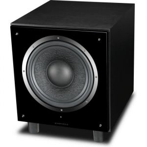 Caisson de basses Wharfedale SW-12 - Basses profondes - Amplificateur intégré - Noir