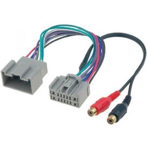 Câble Autoradio RCA - RCA - Volvo XC70/C30/S40/S60/S80/V50/V70 - Noir - Adaptateur pour autoradio