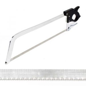 Wiltec Scie Boucher professionnelle XL – 600 x 26 x 160 mm – Lame de 4
