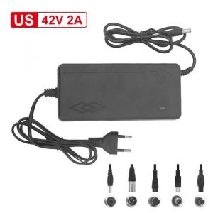 Chargeur trottinette electrique 42V 2A batterie Li-ion 24V 36V 48V 6S 7S 10S 13S XLRAdaptateur Universel pour Scooter électrique