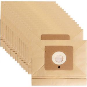 15 Sacs de aspirateur Compatibles avec RRowenta Zowenta ZR003901 Moulinex City Space et Moulinex Mini Space et Accessimo Aspirateur