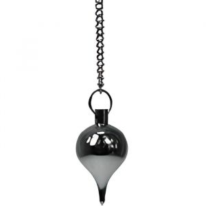 Pendule Goutte 20G Chrom&eacute; (Radiesth&eacute;sie voyance)