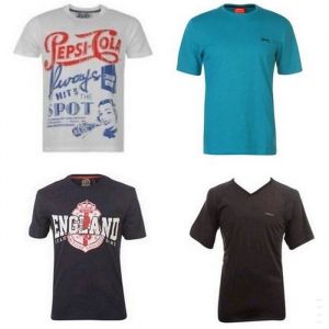 T-Shirt - Pepsi - Slazenger - 100% Coton - Lot de 4 - Manches Courtes - Multicolore