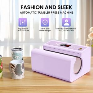 Presse &agrave; Chaud pour Tasses Mugs Automatique - Violet