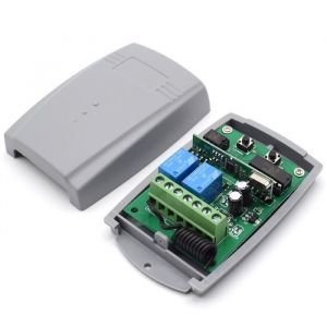 Récepteur universel 2 canaux 43392 MHz. Pour Portail Automatique BENINCA / BFT/ CAME