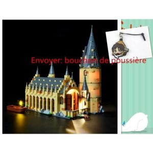 Kit de LED pour Harry Potter-La Grande Salle du ch&acirc;teau de Poudlard Compatible avec la Maquette Lego 75954. La Maquette de
