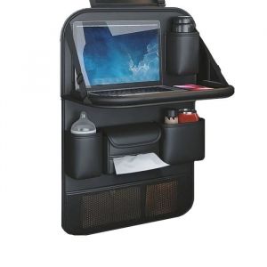 Sac de rangement arrière de siège de voiture sac pour tablette iPad tissu Oxford 600D étanche siège de voiture Stockage