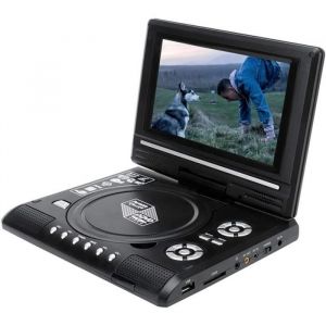 Lecteur DVD Portable Lecteur DVD De Voiture À Domicile De 98 Pouces VCD CD Jeu Lecteur TV Adaptateur Radio USB Prise En Char[31]