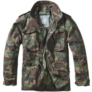 Veste M-65 Classic - Brandit - Woodland - Taille 3XL - Doublure amovible - Vintage et pratique