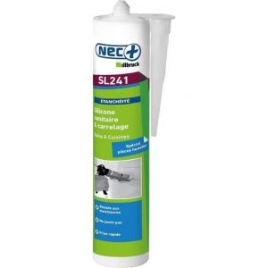 Silicone PU ILLBRUCK sanitaire et carrelage - blanc - 310ml SL241