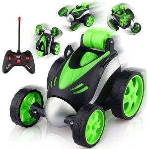 Voiture Télécommandée Enfant Jouets Garçons Filles 3 4 5 6 7 8 + Ans Jeu Voiture Radiocommandés Téléguidée 360° Petit RC Crawler