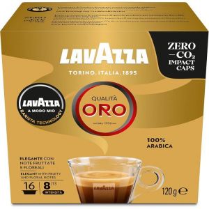 Lavazza - A Modo Mio Qualita Oro 16 Capsules Fruit&eacute; et Floral 100% Arabica Intensit&eacute; 8 sur 13 1 * 16
