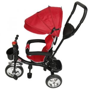 Tricycle enfant/ bébé Mixte - Tricycle Evolutif - poussette évolutive - de 1 à 5 ans - Rouge