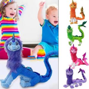 Peluche dragon Sisu vert Kawaii animal en peluche doux Raya et le dernier dragon jouets pour enfants cadeau pour enfants