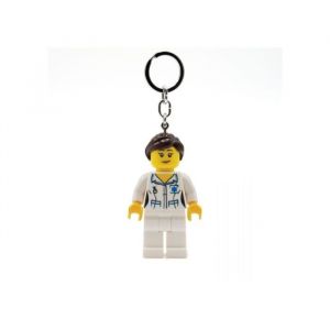 Porte-clés lumineux - LEGO - Iconic Nurse - Figurine 76 mm - LED - Piles incluses