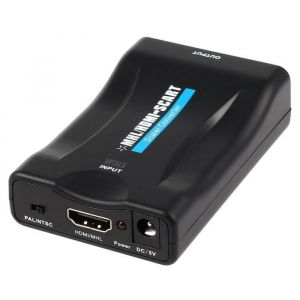 MPTECK @ Convertisseur HDMI vers p&eacute;ritel Adaptateur MHL HDMI vers SCART HD soutien NTSC PAL pour SKY HD Blu Ray APPLE TV DVD PS3