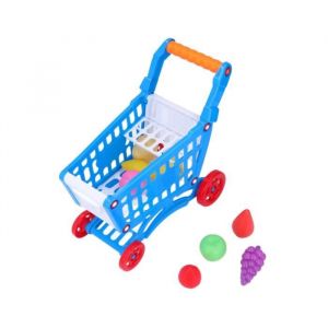 Ensemble de Caddie de Courses pour EnfantsChariot de Courses pour Jouets avec Nourriture et AccessoiresCaddie  Courses Jouets - 1