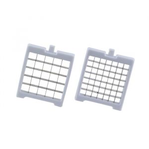 Coupe Frites - Cook Concept - 2 Grilles - Rouge Et Gris