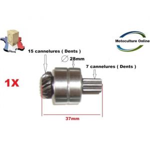 Roulement / axe pour taille haie orientable de multifonction