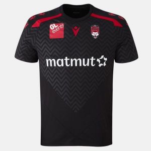 T-shirt Training Tech LOU Rugby Officiel Lyon Homme Noir