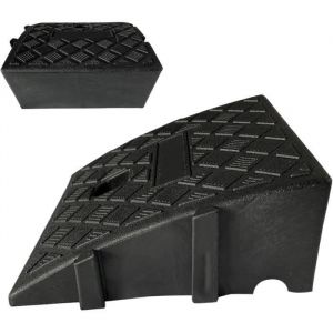 Rampe De Chargement Rampe en Caoutchouc Robuste Portable Rampes De Seuil L&eacute;g&egrave;re pour Voiture Scooter Caravane Fauteuil