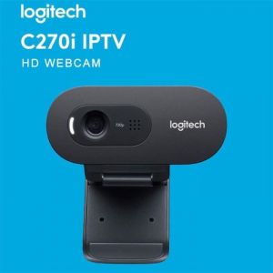 Webcam HD - Logitech - C270i - 720p - Microphone intégré - Correction automatique de la lumière