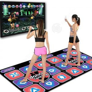 INN Tapis de danse double 165x90cm sans fil 200 jeux Jouet musical déducation précoce pour de danse de jeu tapis de danse