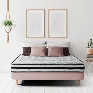 Matelas Graph&egrave;ne 180X200 ath&eacute;rmique - 20 cm - M&eacute;moire de forme - fermet&eacute; et confort
