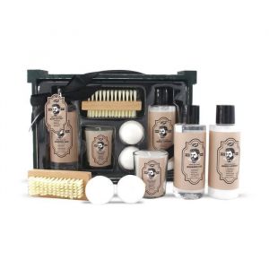 Coffret de rasage - GLOSS - Barber-Shop Gentlemens - Gel douche 150ml - Lotion corporelle 150ml - 6 pièces