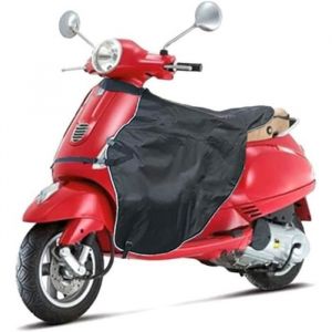 Couvre-jambe de scooter Motorcycle tablier Protecteur de la jambe &eacute;tanche ruban r&eacute;fl&eacute;chissant le vent noir