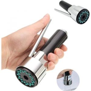 Douchette de robinet de cuisine douchette extractible pour robinet d&eacute;vier pi&egrave;ces de rechange pour mitigeur/douche chrome poli