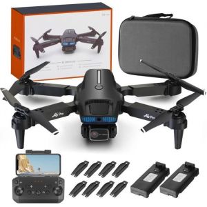 Drone GPS Avec Caméra 2K HD, Transmission En Direct 2.4G WiFi FPV, 40 Minutes De Vol Avec 2 Batteries, Drone Télécommandé Avec