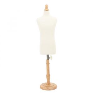 SURENHAP mannequin de robe Forme de robe de corps masculin avec support Mannequin denseignement torse Fixable modèle deco lit