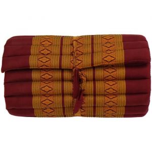 Matelas - Fine Asianliving - Thaï Enroulable - 50x190 cm - Coton - Kapok - Orange