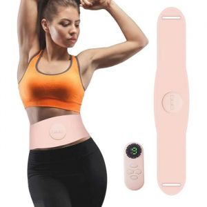 Electrostimulateur MusculaireCeinture Abdominale Stimulateur 8 Niveaux de mod&egrave;le 15 EMS Appareil de Stimulation pour AbdosShaping