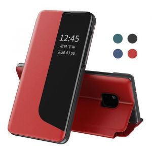 Coque Huawei Mate 20 Pro Housse Protection int&eacute;rieure en PC en cuir Givr&eacute; de Haute Qualit&eacute; &Eacute;tui Pour Huawei Mate 20 Pro (Rouge)