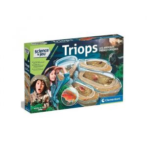 Kit Aquarium Eleve des Triops Animaux prehistoriques - Culture Observation - Coffret Experiences 8 ans - Set Jeu Science et carte