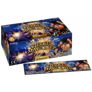 Cierges Magiques pour Gateau dAnniversaire - Lot de 150 - 18cm - Multicolore - Sobazar