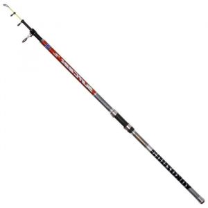 Canne à pêche Surfcasting télescopique - YOKOZUNA - TeleSURFCAST - 4.20m - Carbone - Argenté